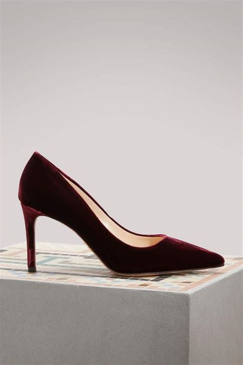 prada pumps blockabsatz zweifarbig|prada velvet ballerina.